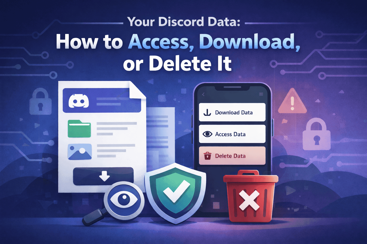 How to access, download, or delete your Discord data